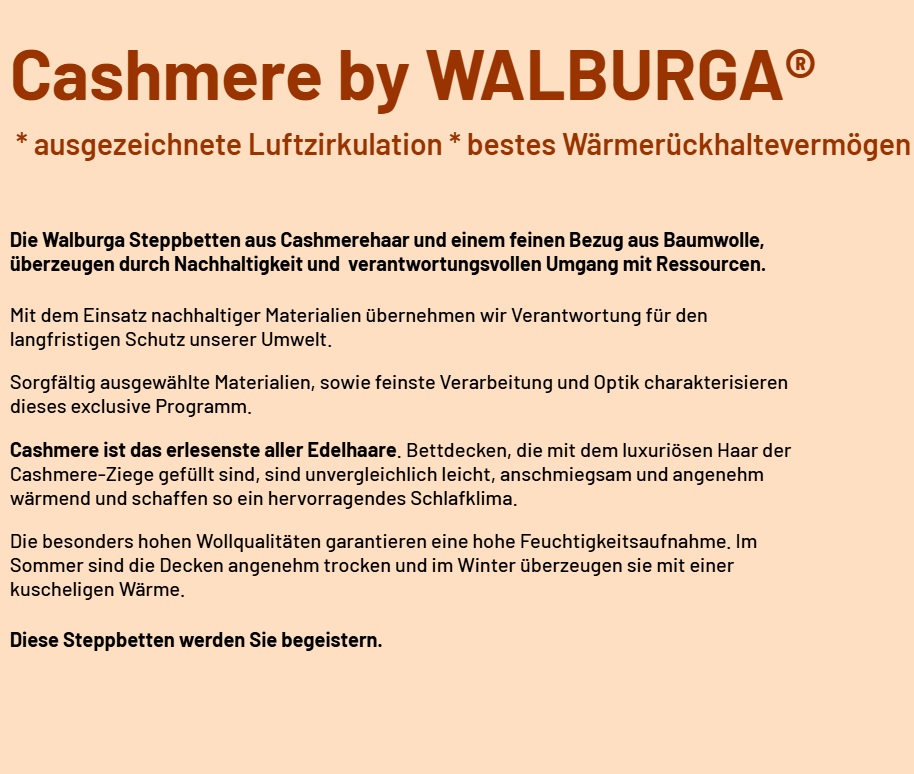 Cashmere-Duvet Walburga-Medium – Bild 4
