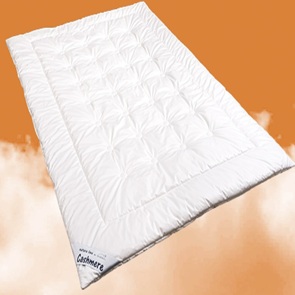 Walburga Cashmere-Duvet gefüllt mit edelstem Naturhaar Grösse 160x210cm