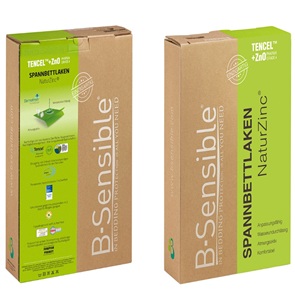 B-Sensible NaturZinc wasserundurchlässiger Kissenbezug zum Schutz des Kissens