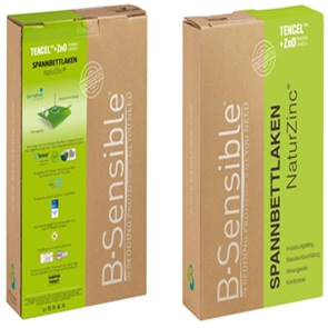 B-Sensible NaturZinc wasserundurchlässiger Topperbezug "Select"