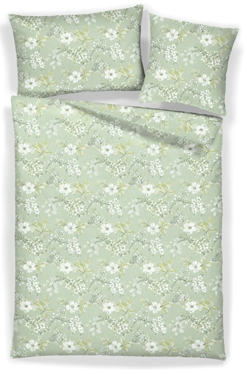 Jersey-Bettwäsche LaBelle Blüten Allover – Bild 3