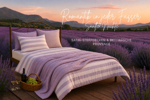 Satin-Bettwäsche LaBelle "Provence" – Bild 2