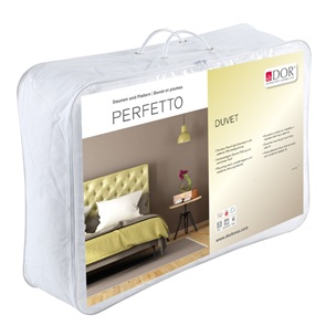 DOR Duvet Perfetto "Promotion" mit 100% neuen reinen grossflockigen Gänsedaunen