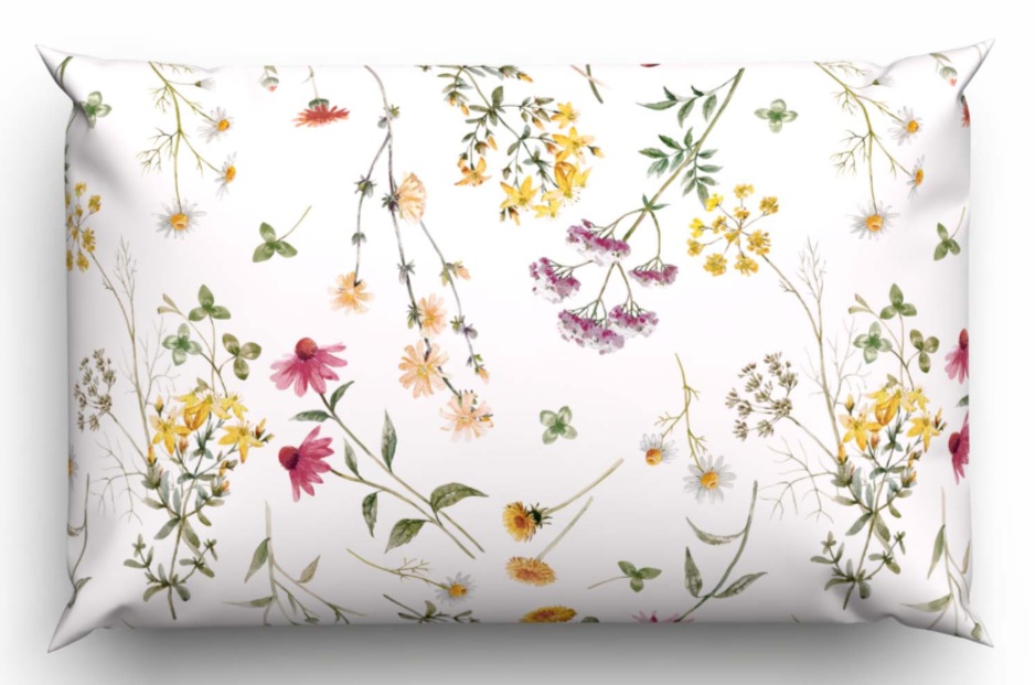 Satin-Bettwäsche Lotus Adeon – Bild 5