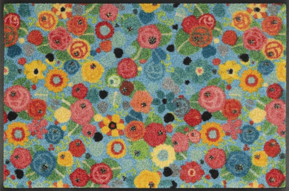 Fussmatte Flower Power 50x75 – Bild 3