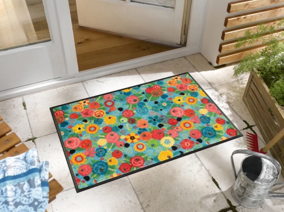 Fussmatte Flower Power 50x75 – Bild 2