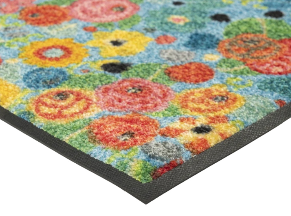 Fussmatte Flower Power 50x75 – Bild 4