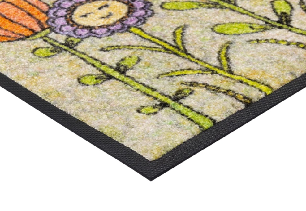Fussmatte Rollin Art "Frindly Flowers" 50x75 – Bild 4