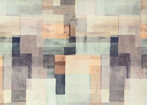 Fussmatte Wash+Dry Gentle Blocks ohne Gummirand Grösse 170x240cm