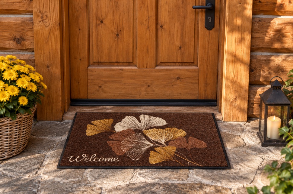 Fussmatte Ginkgo Welcome 50x75 – Bild 2