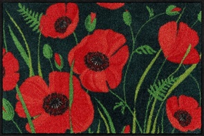 Türvorleger Salonlöwe Poppys of Maivi mit Mohnblumen