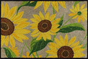 Türvorleger Salonlöwe Sunflowers mit Sonnenblumen