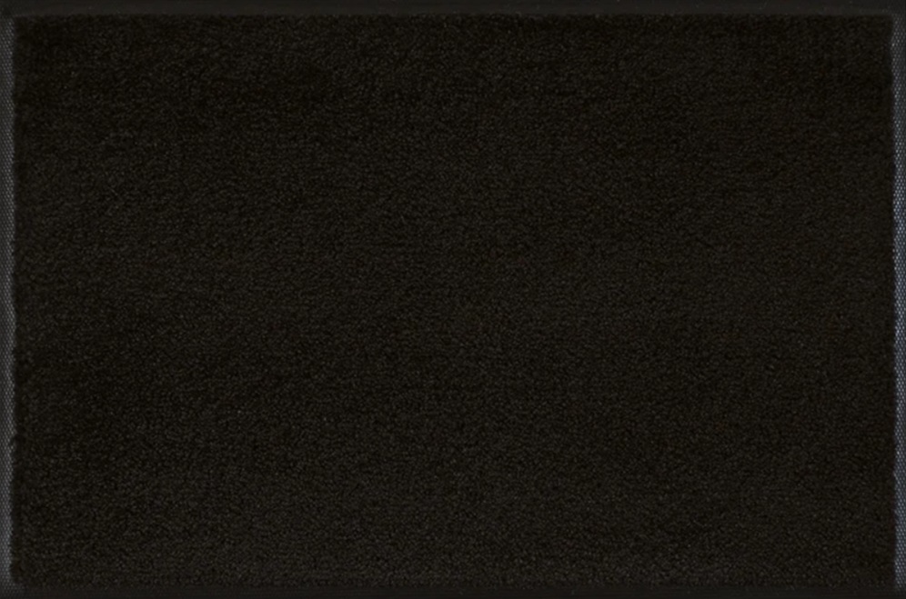 Uni-Fussmatten "Monocolour" Raven-Black – Bild 2