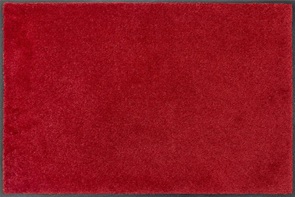 Uni Fussmatte wash and dry Regal Red