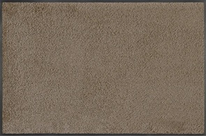Uni Fussmatte wash and dry Taupe