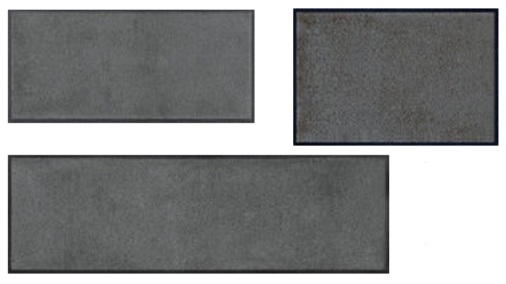 Uni-Fussmatten Schuhgrösse Smokey-Mount – Bild 2
