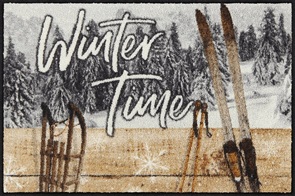 Türvorleger Salonlöwe Winter Memories mit Wintersujet
