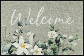 Fussmatte wash und dry Botanical Welcome