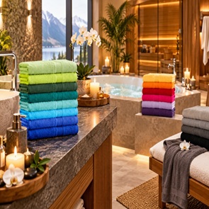 Bath-Fashion Frottierwäsche und Badvorleger aus feinster Baumwolle, Qualität 480gr/m2 in trendigen Unifarben