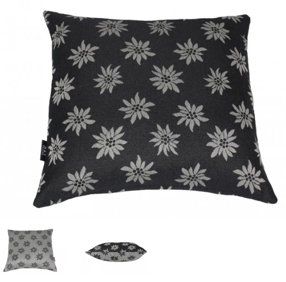Dekokissen Alpenchic "Interlaken" mit Edelweiss – Bild 9