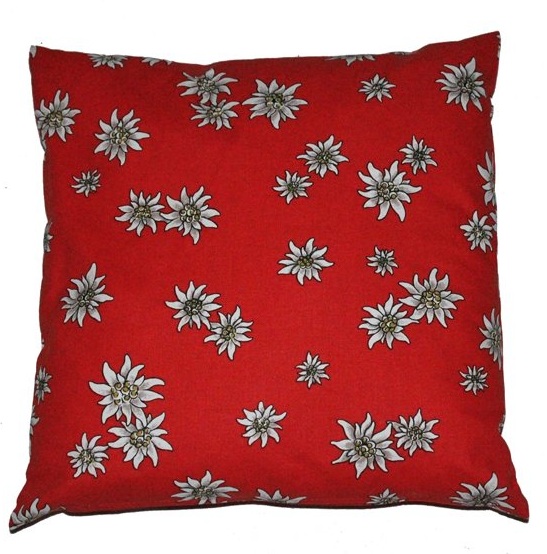 Dekokissen Alpenchic "Edelweiss" – Bild 3