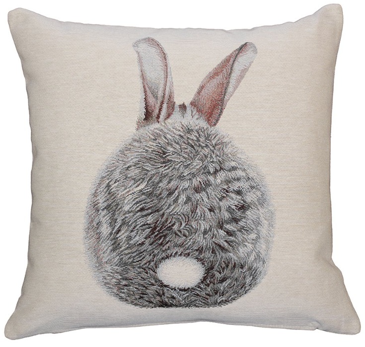 Zierkissen "Bunny" 45x45 mit Hase – Bild 3