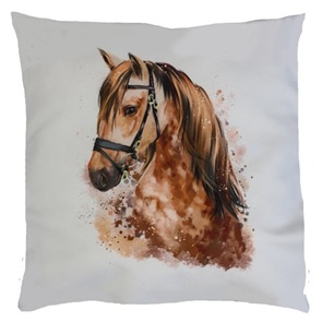 Zierkissen mit Pferd 45x45cm