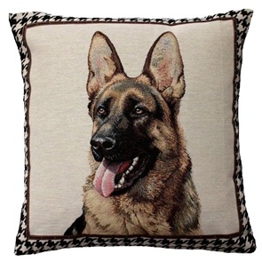 Schäferhund Zierkissen 45x45cm