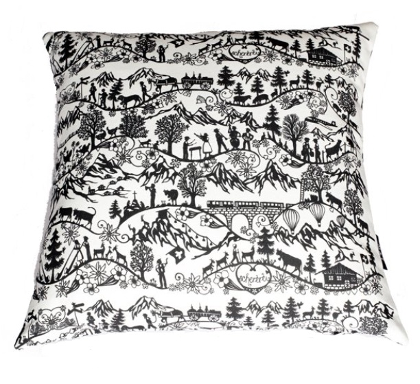 Tischkultur Alpenchic "Scherenschnitt" offwhite – Bild 6