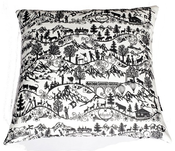 Tischkultur Alpenchic "Scherenschnitt" offwhite – Bild 7