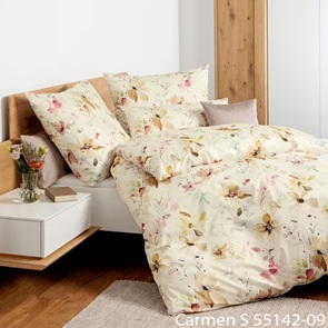 Feinjersey Bettwäsche Janine carmen-s mit klassischem Blumendessin