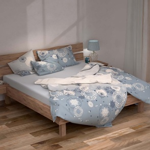 Biber-Bettwäsche Lotus Nevio aus 100% Baumwoll-Flanell