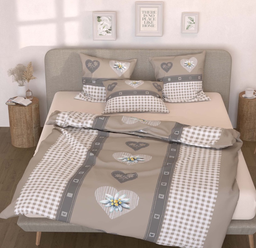 Renforcé-Bettwäsche Lotus Fleuron – Bild 2