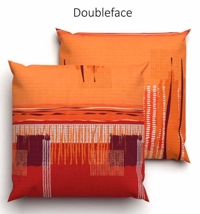 Seersucker-Bettwäsche Lotus Fionen orange – Bild 7